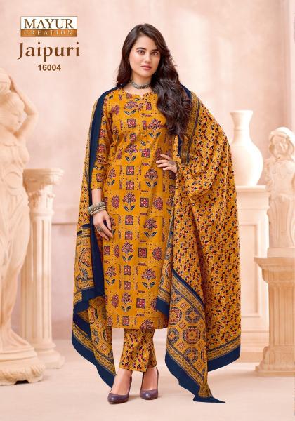 Mayur jaipuri vol 16 dress material wholesale
